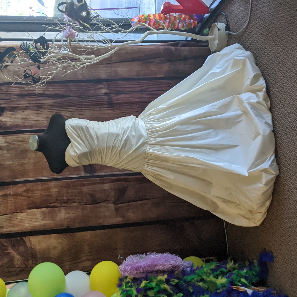 Beautiful built in corset top wedding gown, size 10 from moisa couture